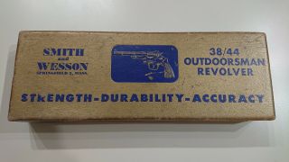 Smith & Wesson Gold Box 38/44 Outdoorsman W/