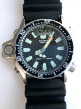 Vintage Citizen Aqualand Promaster Wrist Watch For Men