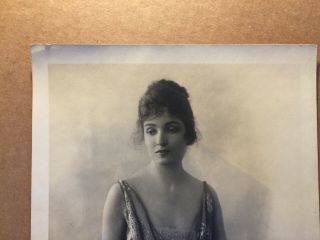 Alice Joyce Rare Very Early Vintage Autographed 7/9 Beau Geste 1918 2