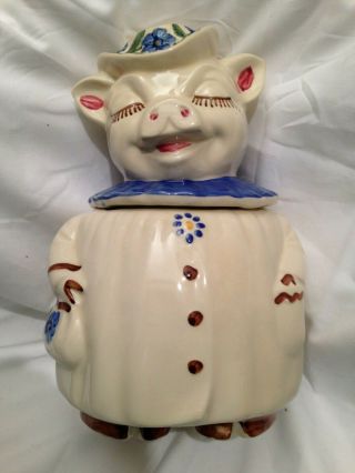 Vintage Shawnee " Winnie " Cookie Jar - 1940 