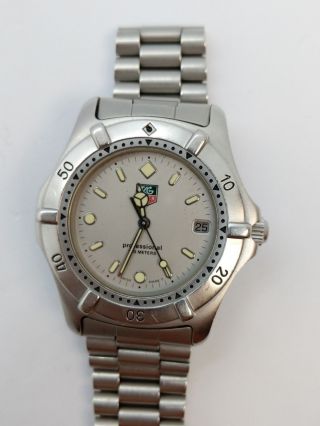 Tag Heuer 962.  206r Stainless Steel Quartz Watch - 36mm - 2000 Series Watch