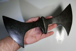 Rare Scandinavian Norse Viking Double Bladed Axe Head Restored & Conserved - EF 2