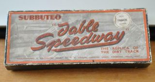 Vintage 1950’s Subbuteo Speedway
