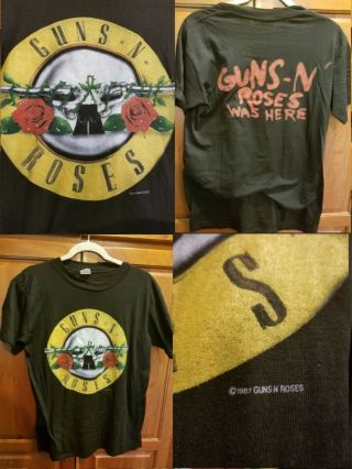 Guns N Roses Vintage Shirt 80 