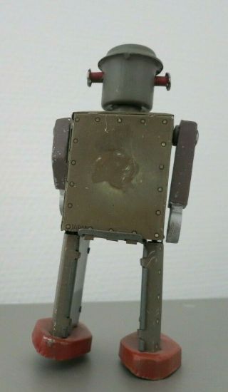 VINTAGE ROBOT MAN_WIND UP TIN TOY Japan 1949 - 1950`s_RARE _ORIGINAL 6