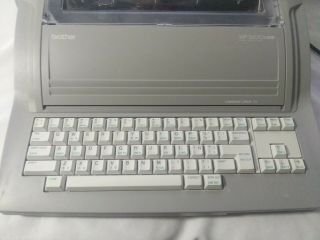 Vintage Brother WP - 5600 MDS Word Processor & Monitor Electric Typewriter RARE 6