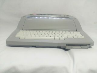 Vintage Brother WP - 5600 MDS Word Processor & Monitor Electric Typewriter RARE 9