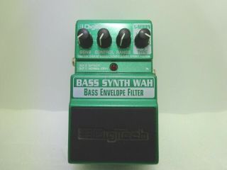 Vintage Digitech Guitar Effect Pedal Bass Synth Wah Discontinued Line
