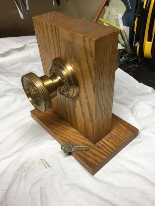 Schlage Vintage Victorian Lockset,  Bronze,  Rare,  Locksmith Gear