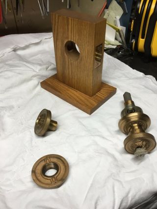 Schlage Vintage Victorian Lockset,  Bronze,  Rare,  Locksmith Gear 7