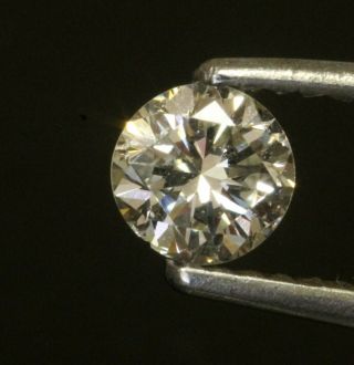 GIA loose certified.  41ct SI1 J round diamond estate vintage 2