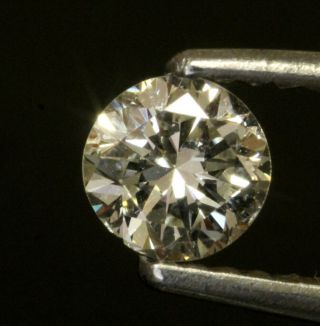 GIA loose certified.  41ct SI1 J round diamond estate vintage 3