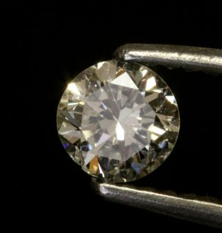 GIA loose certified.  41ct SI1 J round diamond estate vintage 4