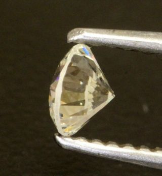 GIA loose certified.  41ct SI1 J round diamond estate vintage 7