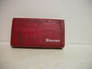 Vintage Starrett No.  823 Inside Micrometer Set