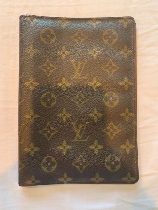 Authentic Louis Vuitton Vintage ‘97 Monogram Agenda Cover.