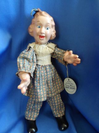 Fanny Brice Baby Snooks Flexy Ideal Doll All W/ Tag Composition