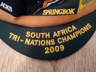SOUTH AFRICA SPRINGBOKS INTERNATIONAL PLAYERS RUGBY CAP.  VERY RARE - LOOK 2