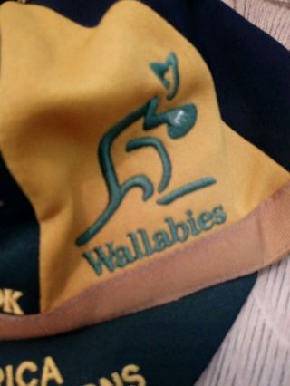 SOUTH AFRICA SPRINGBOKS INTERNATIONAL PLAYERS RUGBY CAP.  VERY RARE - LOOK 6