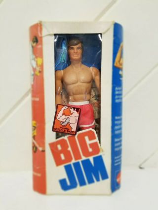 1971 Mattel Big Jim Mib Complete With All Paperwork And Accessories.  Rare