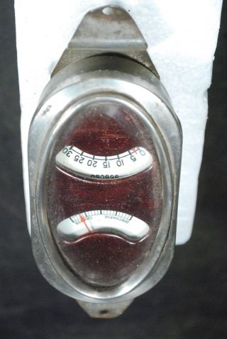 1920 Studebaker Oil Pressure And Amp Meter Antique Vintage
