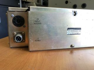 Vintage Ampex AG - 440 preamp/single channel electronics with equalization 5