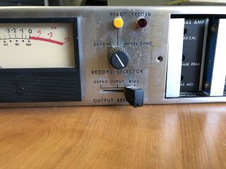 Vintage Ampex AG - 440 preamp/single channel electronics with equalization 8