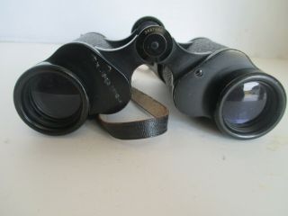 Vintage Carl Zeiss Binoculars Jena Deltrintem 8x30 Case & Box 6