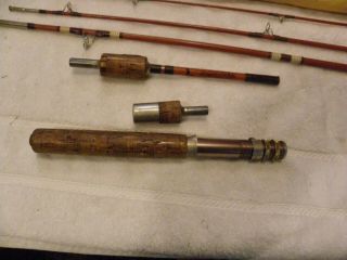 Vintage Wright & McGill Eagle Claw Trailmaster 6.  5 Ft Fly/spin Fishing Pole USA 4