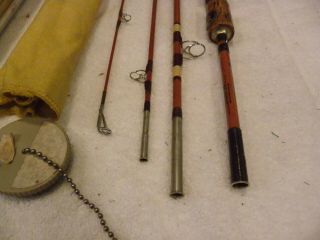 Vintage Wright & McGill Eagle Claw Trailmaster 6.  5 Ft Fly/spin Fishing Pole USA 5