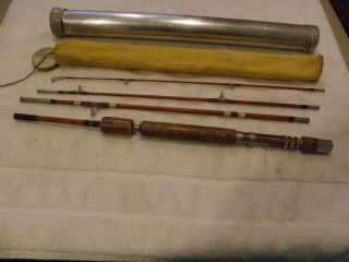 Vintage Wright & McGill Eagle Claw Trailmaster 6.  5 Ft Fly/spin Fishing Pole USA 7