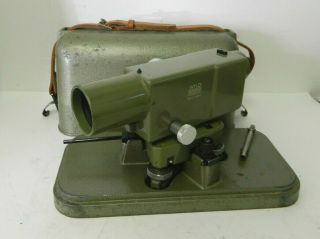 Vintage Wild Heerbrugg Leica Na2 Surveying Level Equipment Precise Level 3