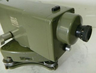 Vintage Wild Heerbrugg Leica NA2 Surveying Level Equipment Precise Level 3 6