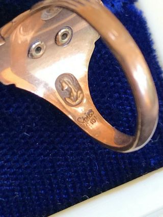 Vintage 1958 ND University of Notre Dame Class Ring 10K Gold Jesus & Mary Inside 5