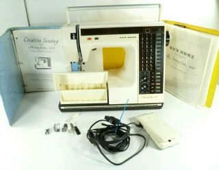 Home Memory Craft 6000 Multi Stitch Sewing Machine Janome Vintage 1980s