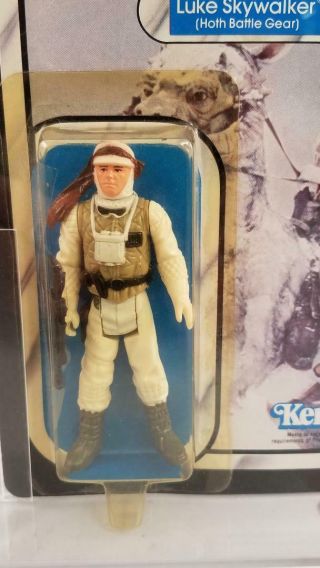Vintage Kenner 1982 Star Wars ESB 48 Back Luke Skywalker Hoth AFA 75 (70 - 85 - 80) 2