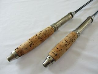 Two Vintage Telescopic Steel Fly/Casting Fishing Rods All Star & Superior 6