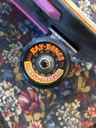 1992 Tony Hawk Powell Peralta Complete Skateboard Rat Bones Vintage And 3