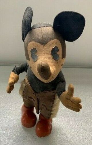 Vintage 1930s Cowboy Mickey Mouse Doll 3