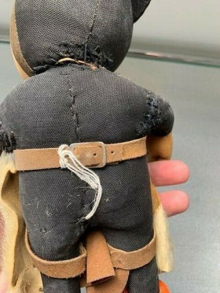 Vintage 1930s Cowboy Mickey Mouse Doll 6