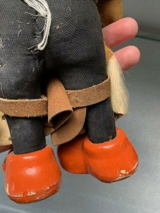 Vintage 1930s Cowboy Mickey Mouse Doll 8