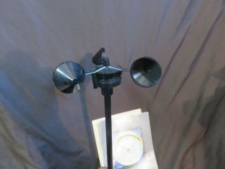 Vintage Maximum Wind Speed & Direction Anemometer Weather Station In Great Shape 3
