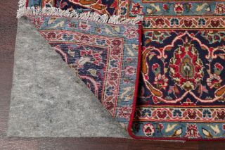 Vintage Traditional Floral Oriental Area Rug Hand - Knotted Wool RED Carpet 9 ' x13 ' 12