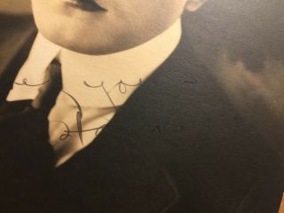 Sessue Hayakawa Very Rare Very Early Vintage Autographed 8/10 Photo 6