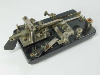 Vibroplex Horace Martin Vintage 1912 Model " X " Telegraph Key Ham Cw Sn 11438