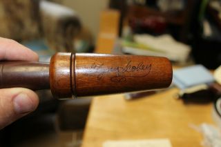Glynn Scobey Newbern Tn Arkansas Style Wooden Duck Call - Early Vintage