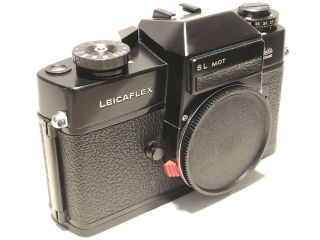 Rare Black Paint Leicaflex SL MOT Leica Leitz Sl2 Vintage R M 5