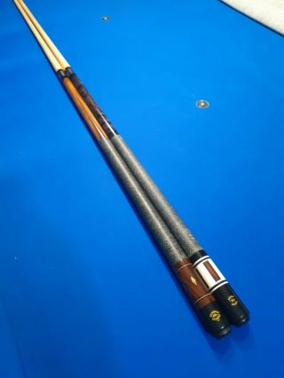 Two Vintage Collectable Pool Cues: Joss 95 - 03 & Brunswick Magnum Mg - 5 (by Joss)