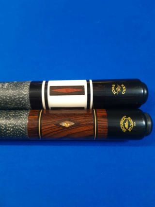 Two Vintage Collectable Pool Cues: Joss 95 - 03 & Brunswick Magnum MG - 5 (by Joss) 3