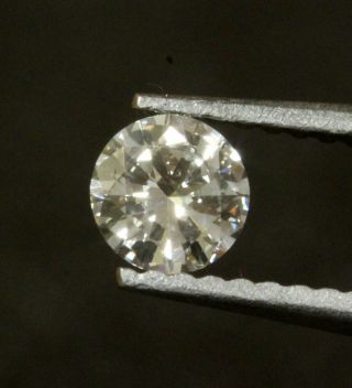 GIA loose certified.  26ct SI1 H round brilliant diamond estate vintage antique 2